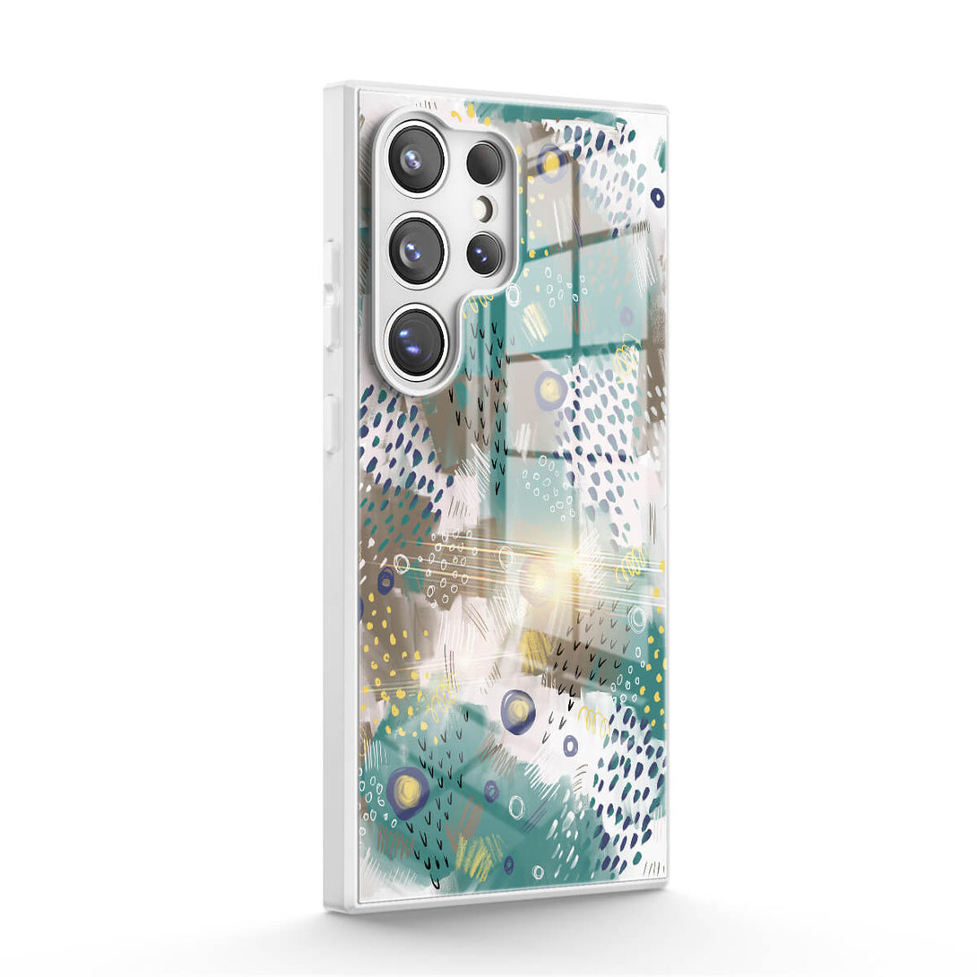 Dansende pauw - Samsung hoesje