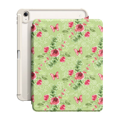 Butterfly Among Flowers - iPad Case