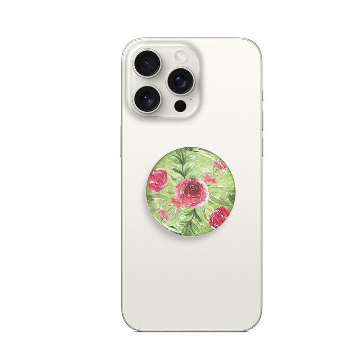Butterfly Among Flowers - AirBag Grip For MagSafe