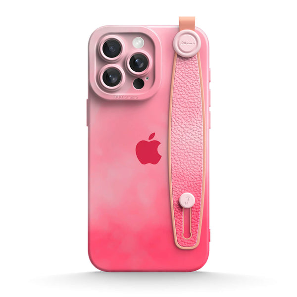 Pink Twilight - iPhone Wrist Strap Case