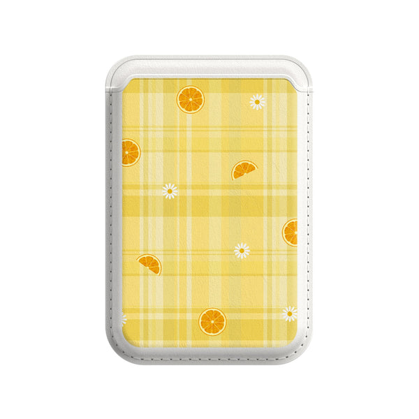 Lemony Freshness - iPhone Leather Wallet