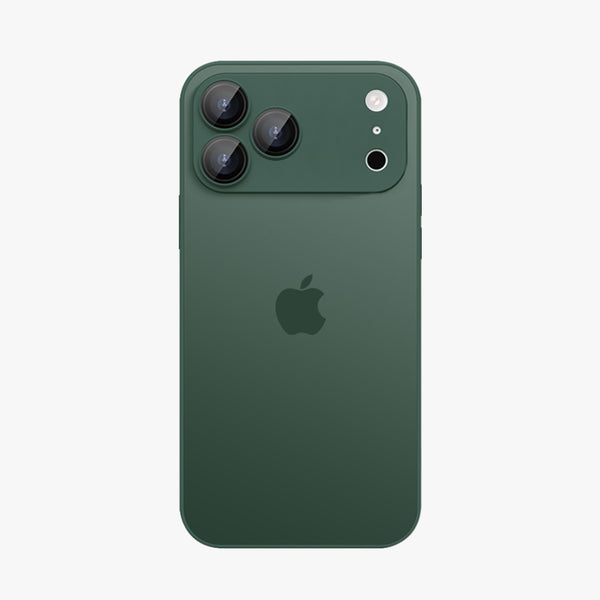 Vert forêt - Étui pour iPhone (Protection d'objectif)
