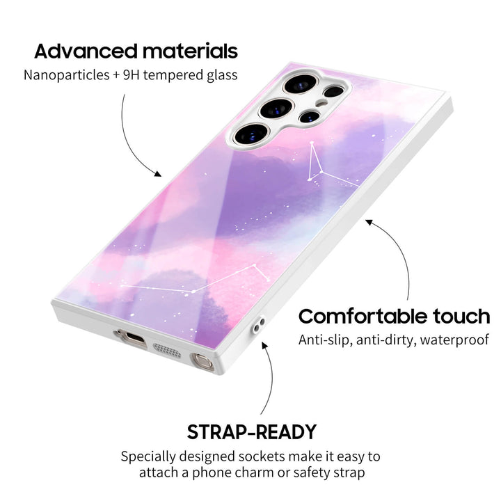 Astral Purple Blue - Samsung Case