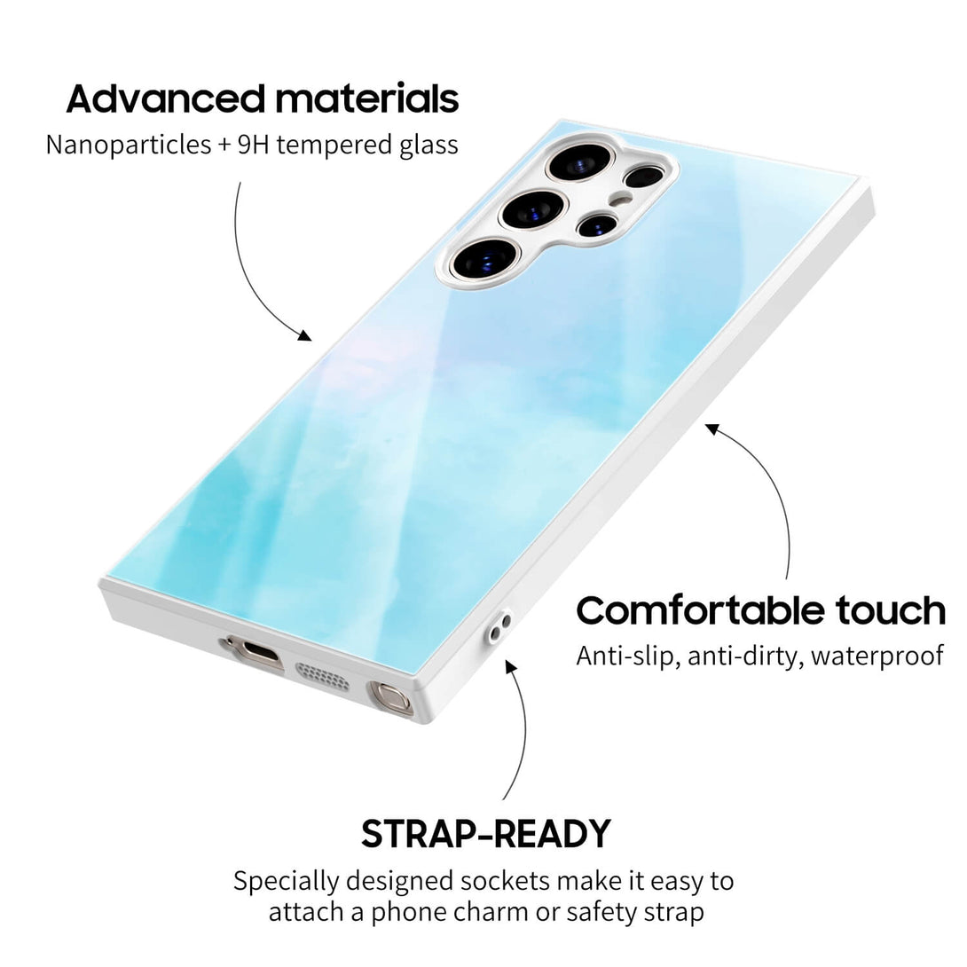 Blauw voorwerp - Samsung hoesje