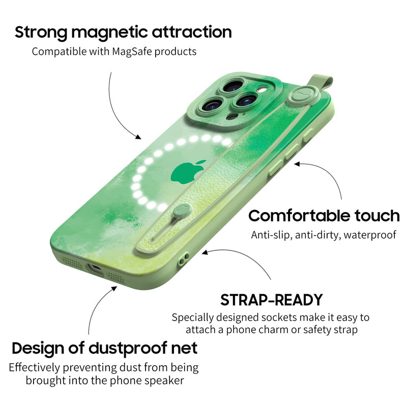 Warm Sun - iPhone Wrist Strap Case