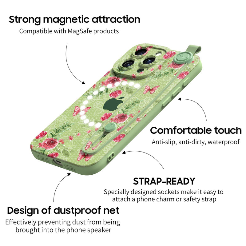 Sweet Strawberry - iPhone Wrist Strap Case