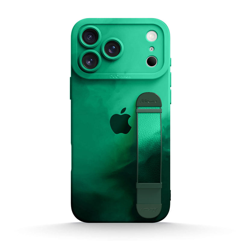 Midnight Green - iPhone Wrist Strap Case