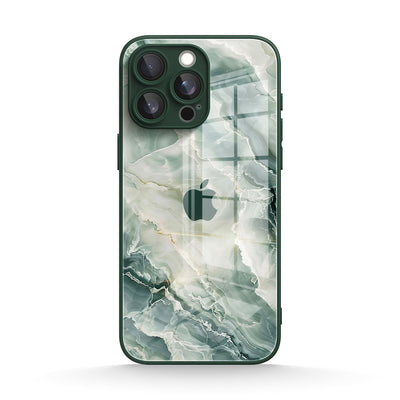 Emerald Ice Green - iPhone Glass Case