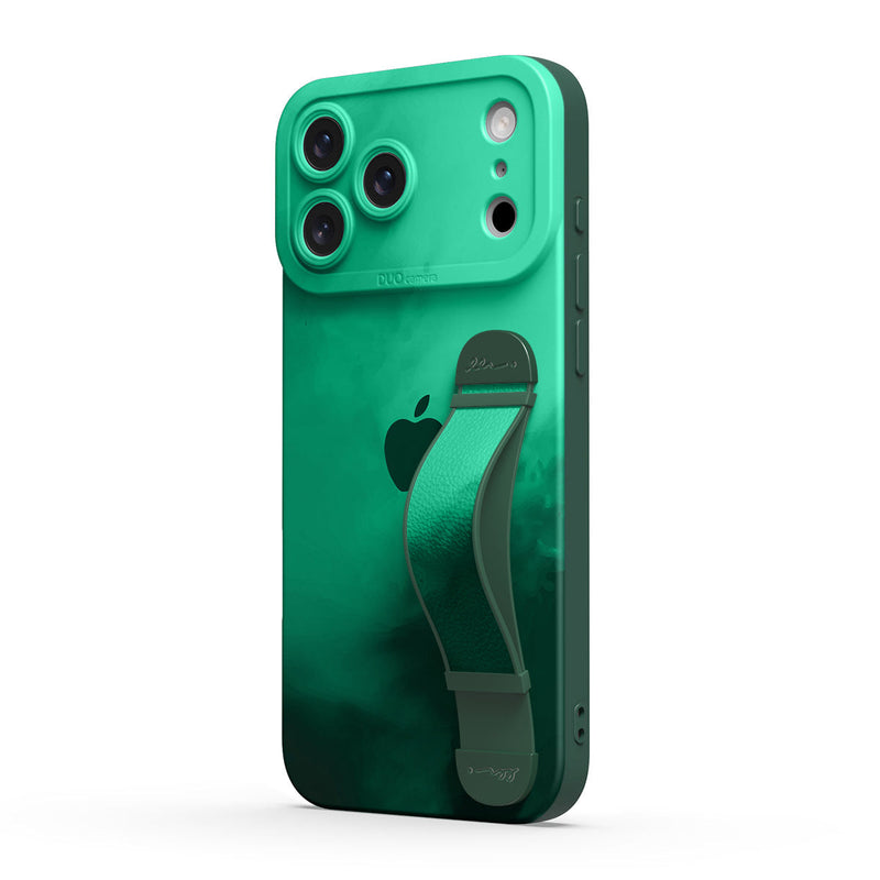Midnight Green - iPhone Wrist Strap Case