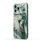 Emerald Ice Green - iPhone Wrist Strap Case