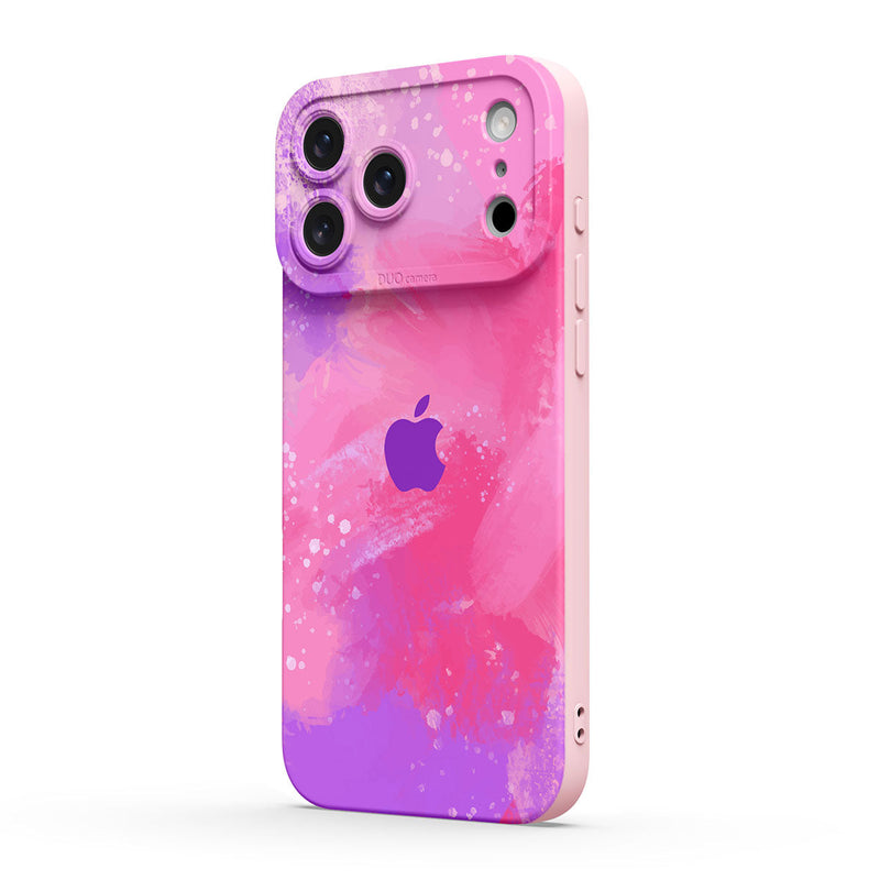 Pink Purple Coral - iPhone Silicone Case