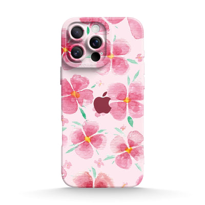 Pink Peach Blossom - iPhone Silicone Case