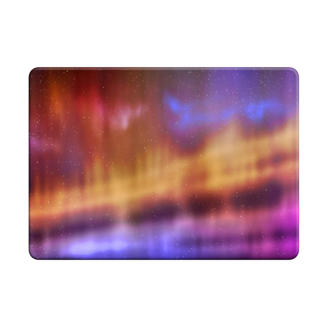 Optisch magnetisch-oranje paars - MacBook-hoes