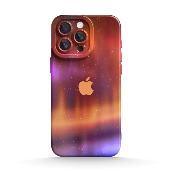 Optical Magnetic-Orange Purple - iPhone Case