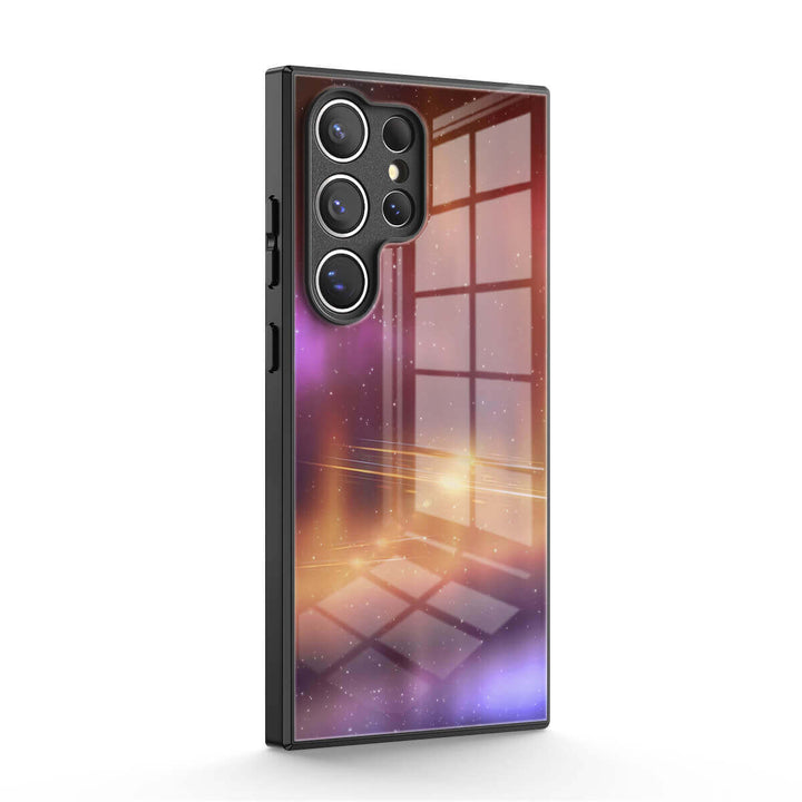 Optical Magnetic-Orange Purple - Samsung Case