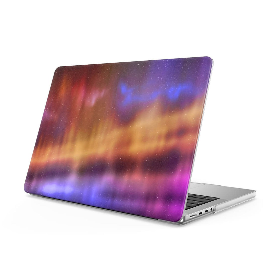 Optisch magnetisch-oranje paars - MacBook-hoes