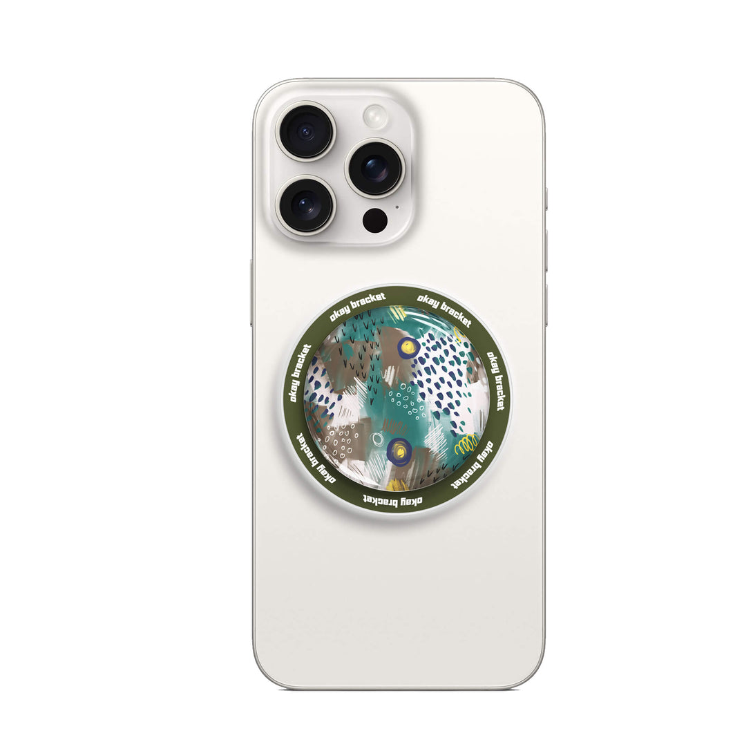 Dancing Peacock - AirBag Grip For MagSafe