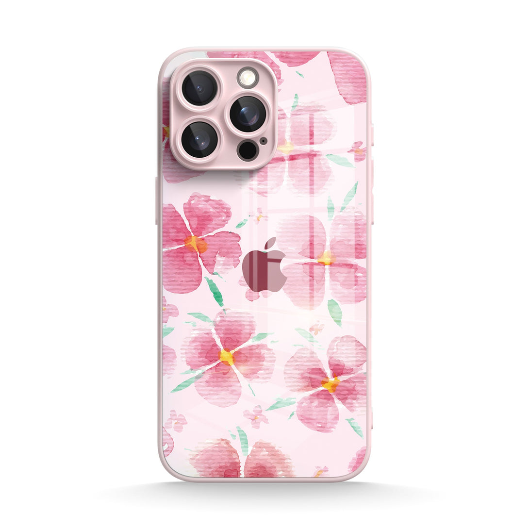 Pink Peach Blossom - iPhone Case