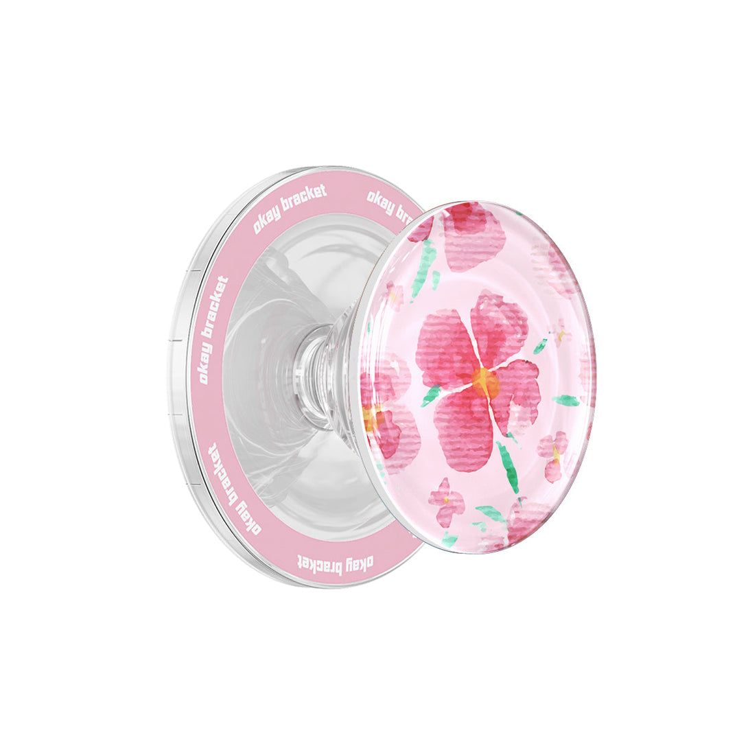 Pink Peach Blossom - AirBag Grip For MagSafe