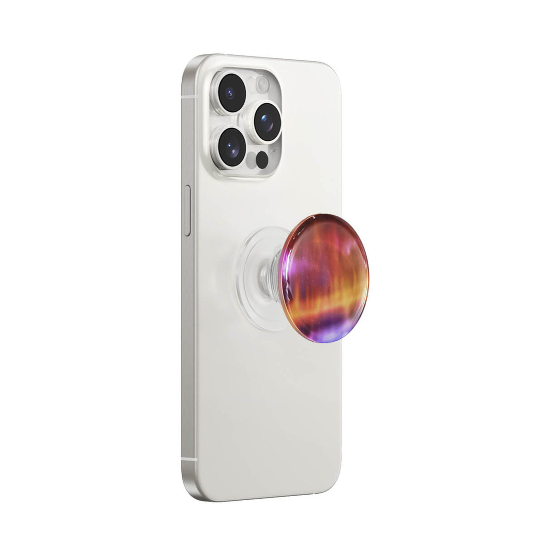 Optical Magnetic-Orange Purple - AirBag Grip For MagSafe