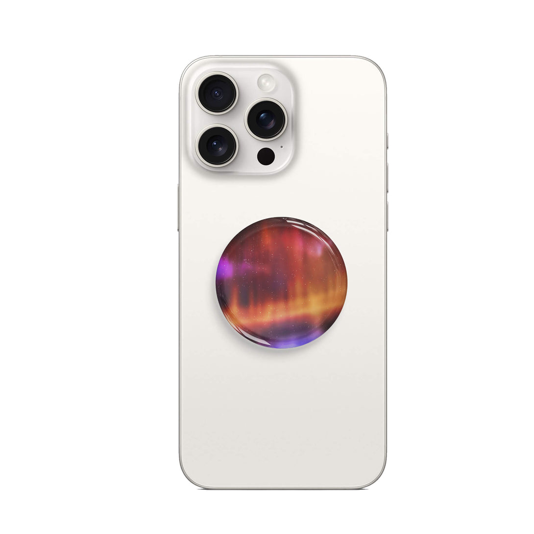 Optical Magnetic-Orange Purple - AirBag Grip For MagSafe