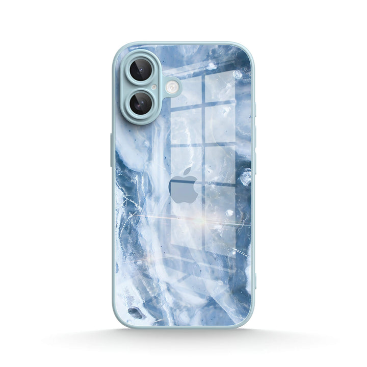 Blue Gray Jade - iPhone Case