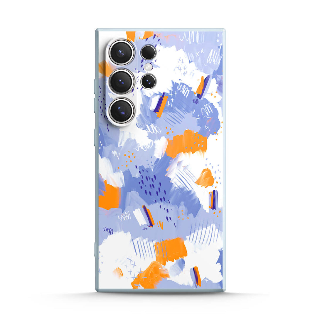 Sneeuwballengevecht - Samsung hoesje