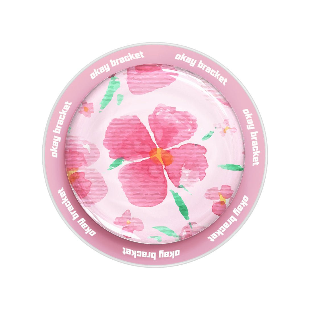Pink Peach Blossom - AirBag Grip For MagSafe