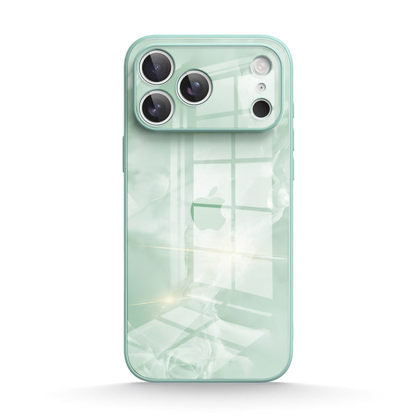 Mintgroen - iPhone-hoesje