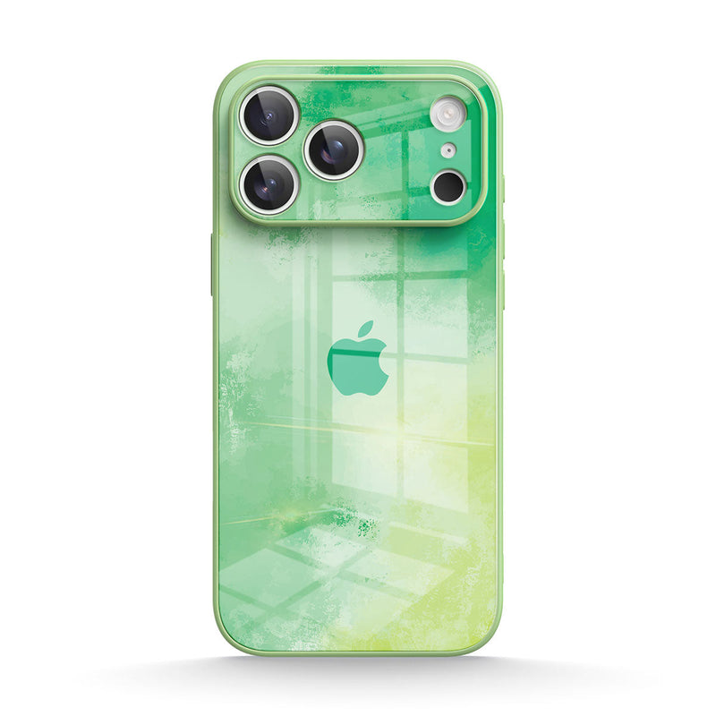 Green Shade - iPhone Glass Case