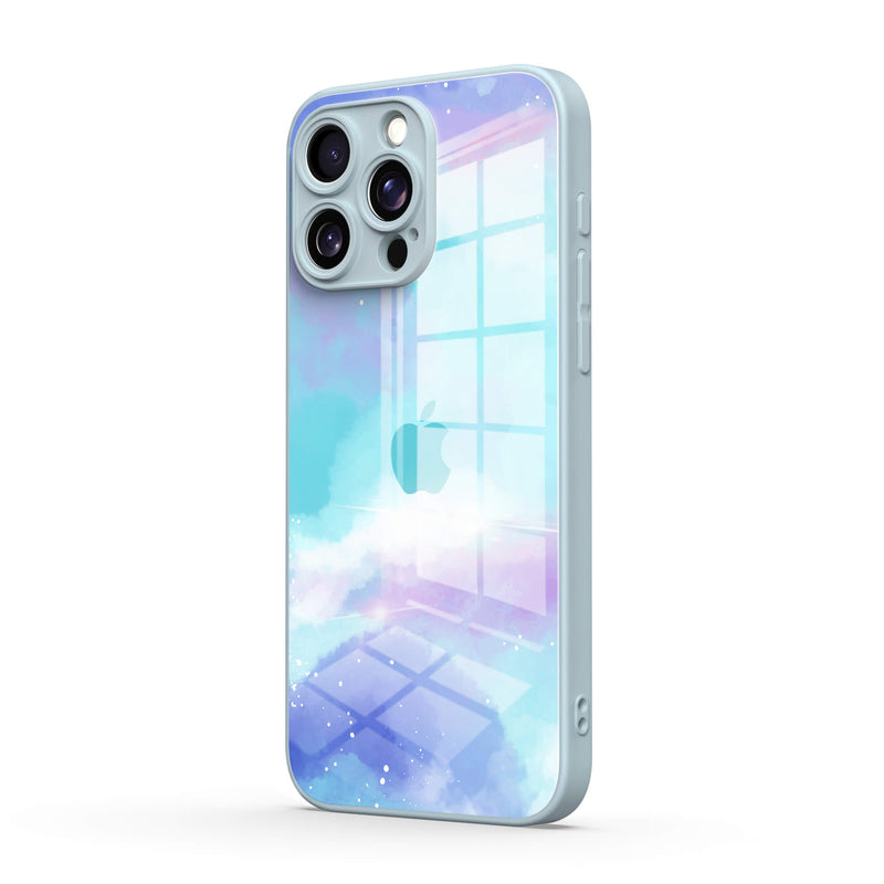 Astral Blue - iPhone Glass Case