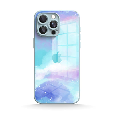 Astral Blue - iPhone Glass Case
