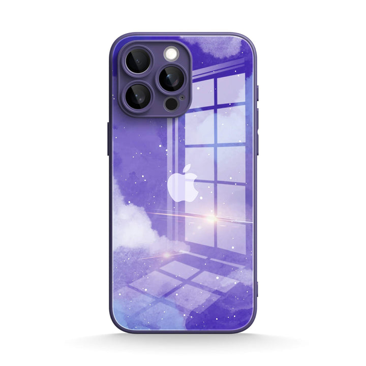 Astral Purple Blue - iPhone Case