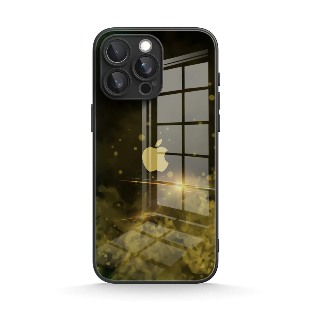 Zwart Geel - iPhone Hoesje