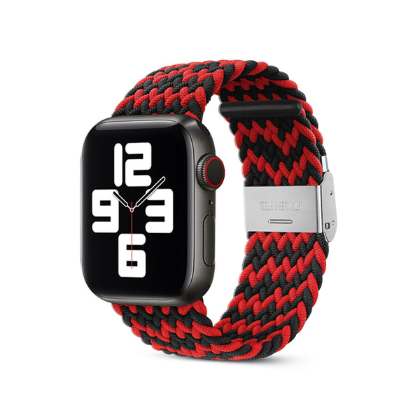 Black Red - W Texture Watch Strap