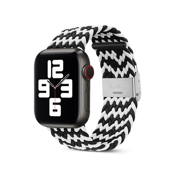 Black White - W Texture Watch Strap