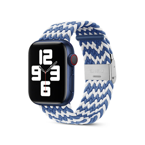 Blue White - W Texture Watch Strap