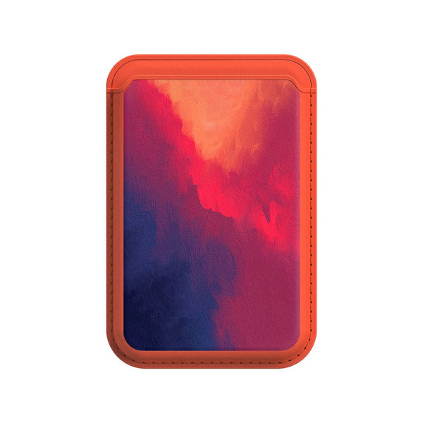 Fiery Red - iPhone Leather Wallet