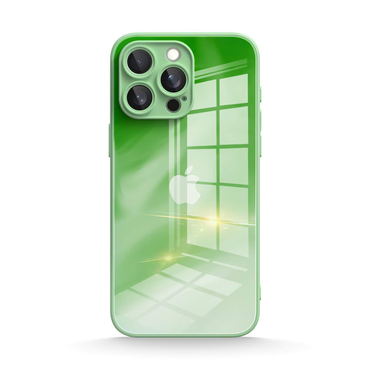 Green White - iPhone Case