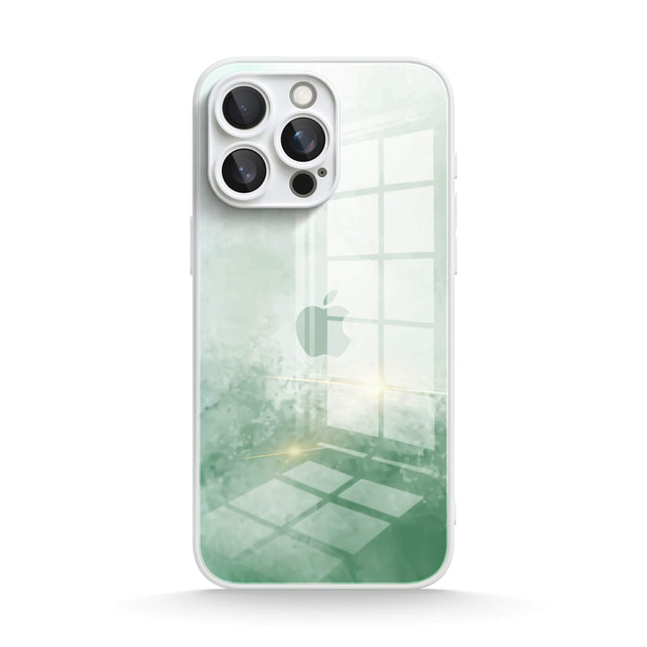 Hidden Mist Green - iPhone Case