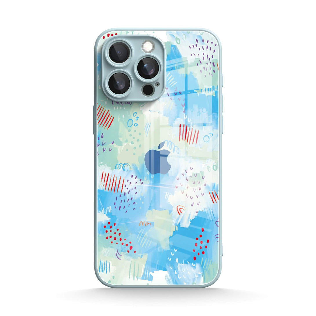 Ice Lake After Snowy Winter - iPhone Case