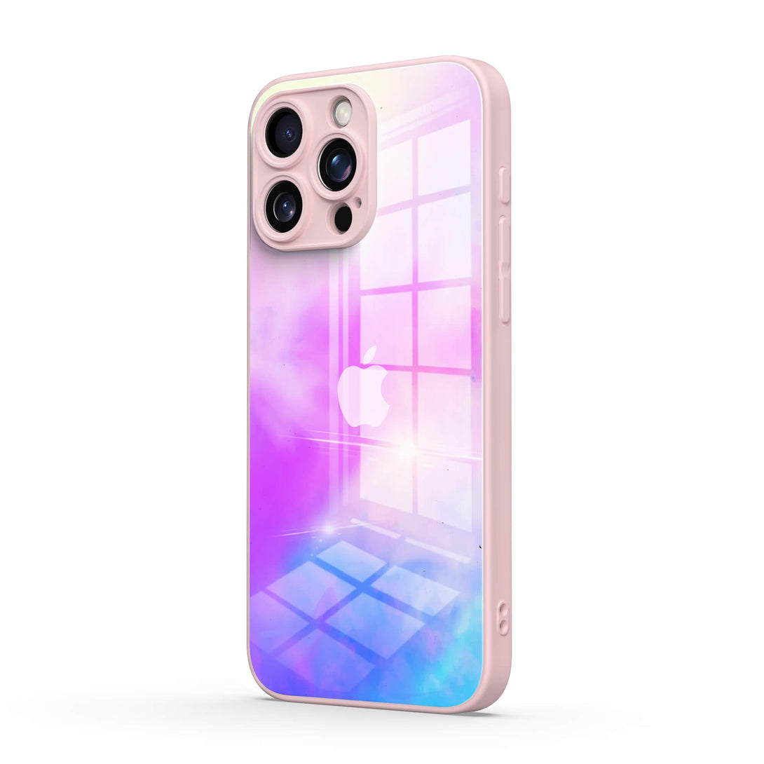 Roze Paarse Fantasie - iPhone Hoesje