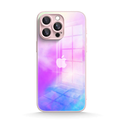 Pink Purple Fantasy - iPhone Glass Case