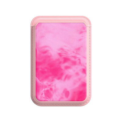 Pink Lava - iPhone Leather Wallet
