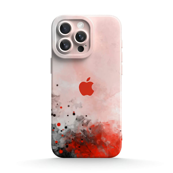 Splash Ink Rood - iPhone-hoesje
