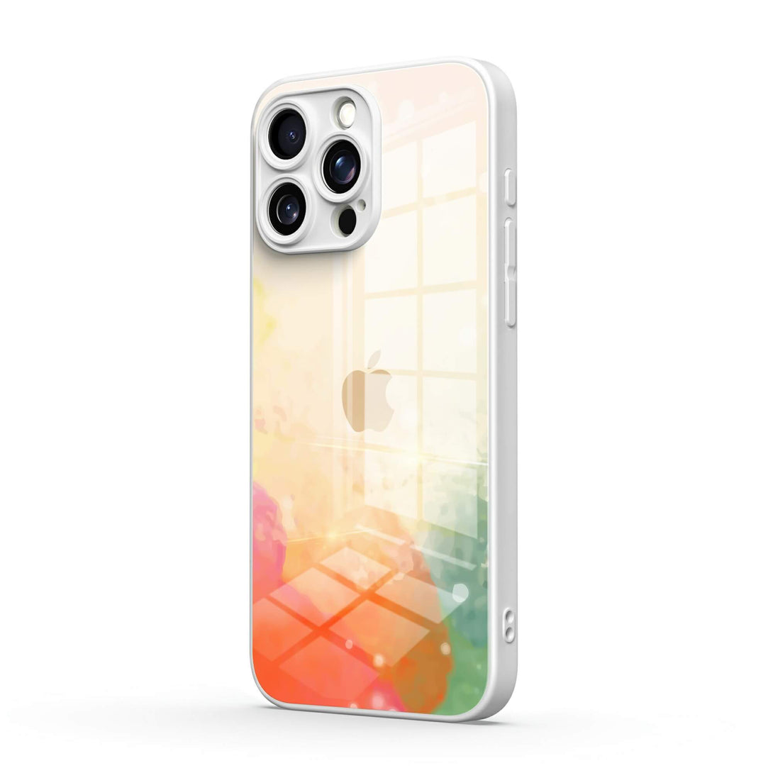 Sputter Green Orange Powder - iPhone Case