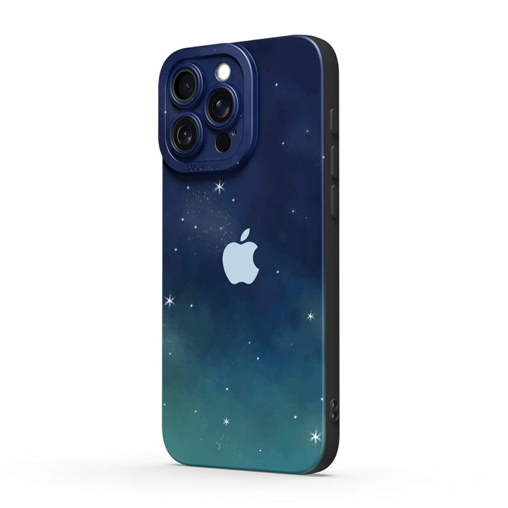Star Blue Green - iPhone Case