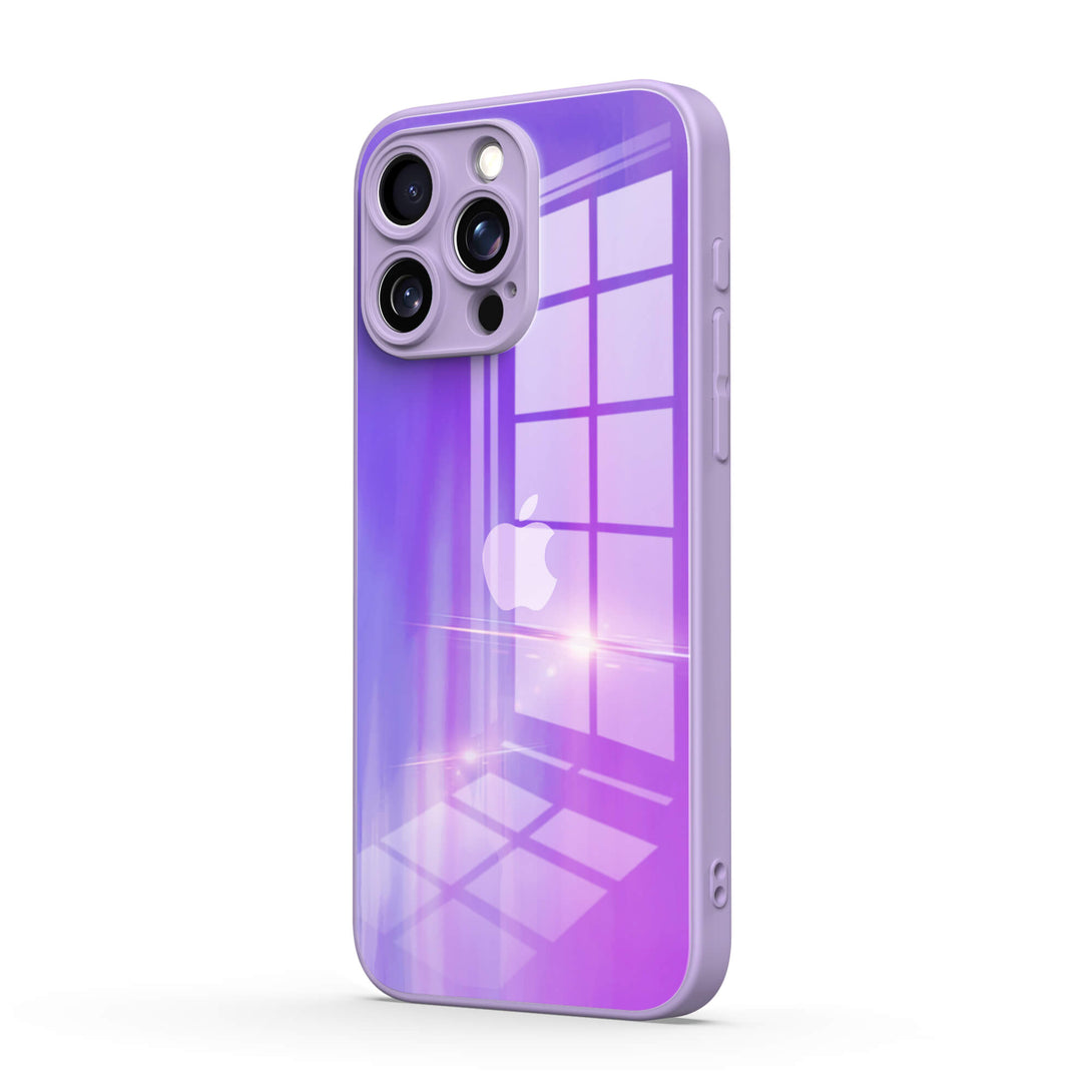 Streamer Paars - iPhone Hoesje