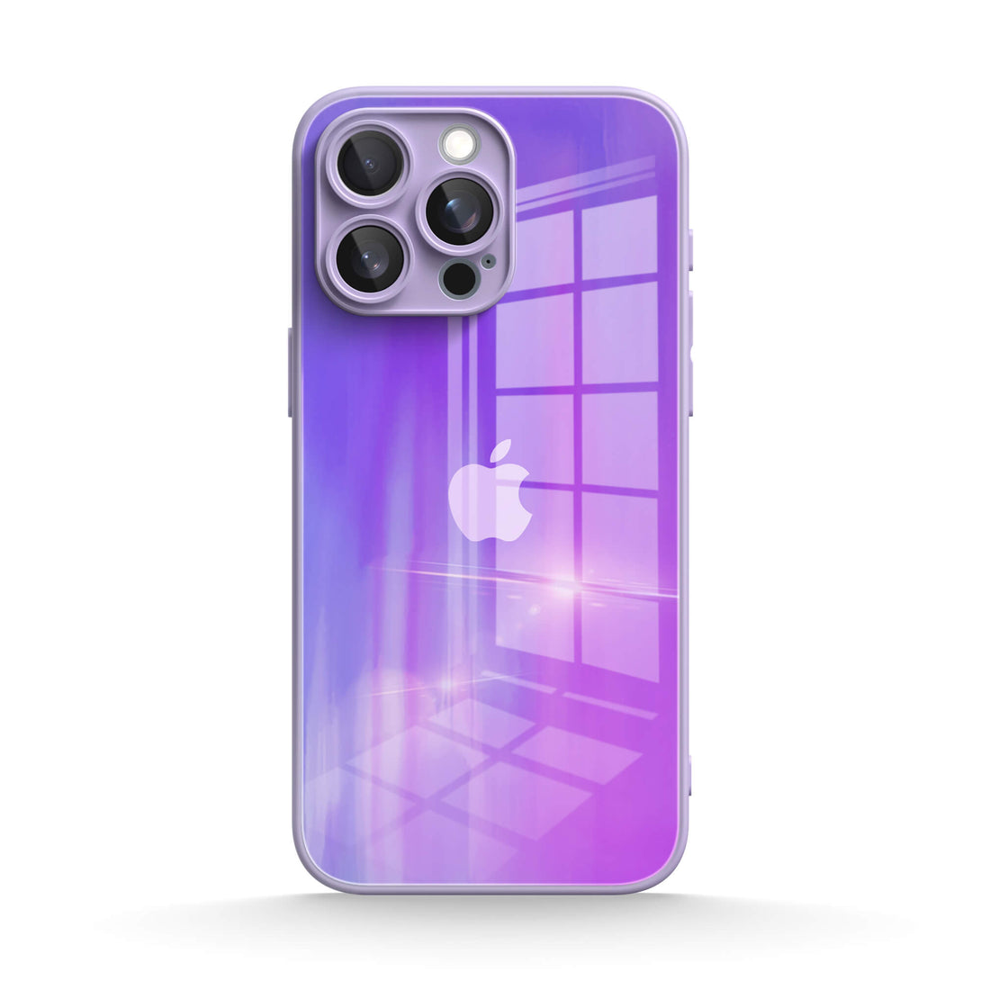 Streamer Paars - iPhone Hoesje