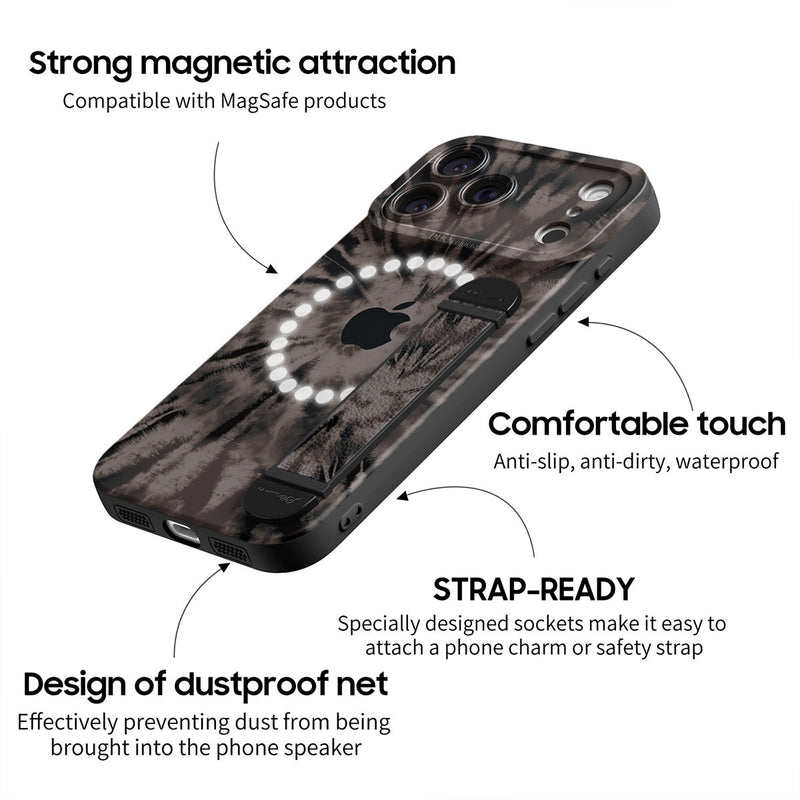 Sunset Dapple - iPhone Wrist Strap Case